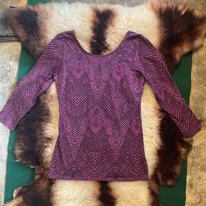Guess Purple‎ Y2K Fitted Shirt